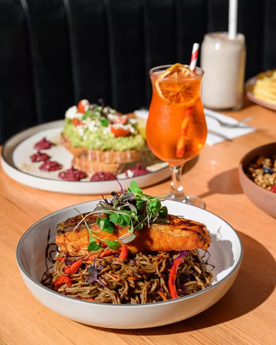 Brunch table